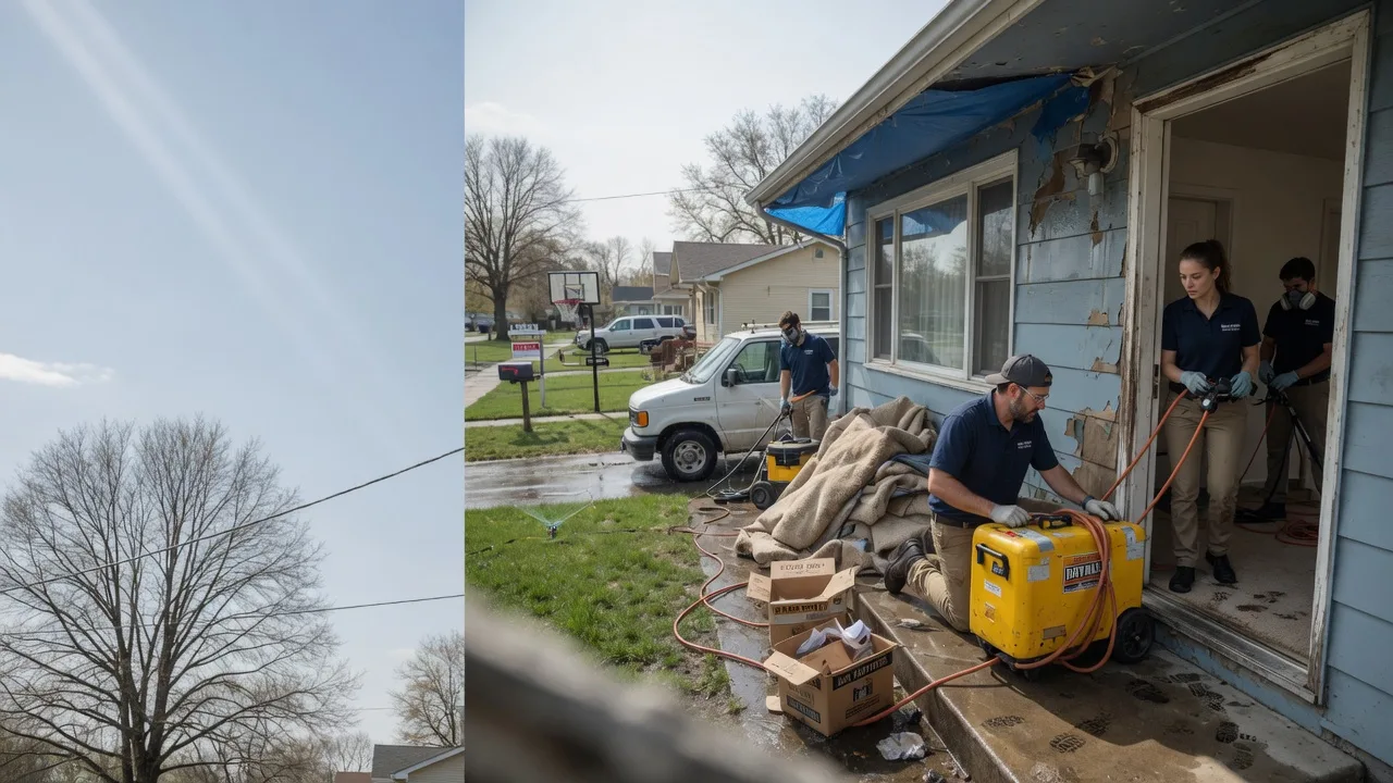 Basement Flood Cleanup in Buckingham, PA near me